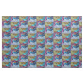 abstracte kunst stof (Fat Quarter)