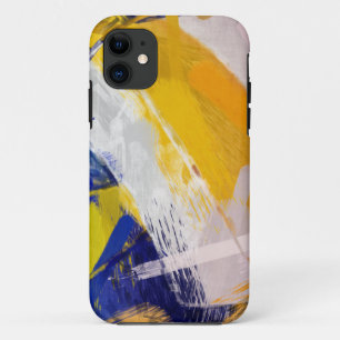 Abstracte Kunst Strandvolleybal iPhone 11 Hoesje