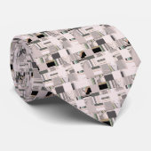 Abstracte kunst stropdas (Opgerold)