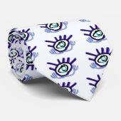 Abstracte kunst stropdas. stropdas (Opgerold)