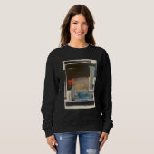 Abstracte Kunst Sweatshirt (Voorkant volledig)