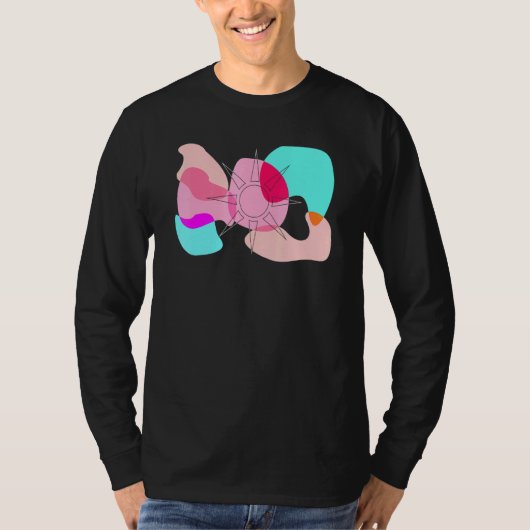 Abstracte kunst t-shirt (Voorkant)