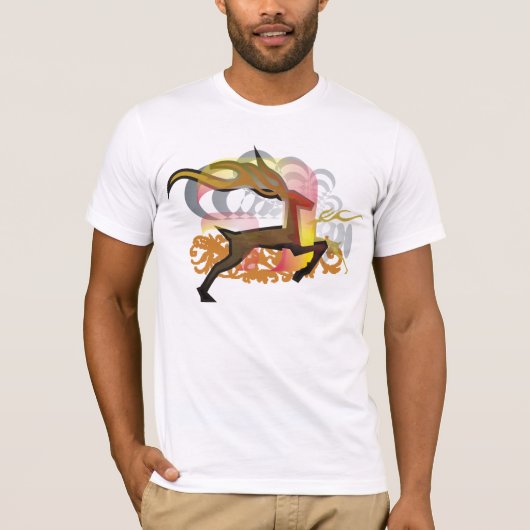 Abstracte kunst t-shirt (Voorkant)