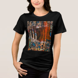 Abstracte kunst T-shirt