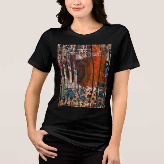 Abstracte kunst T-shirt (Voorkant)