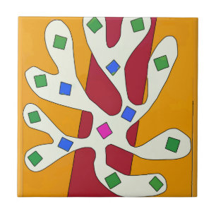 Abstracte Kunst Tegels Tegeltje