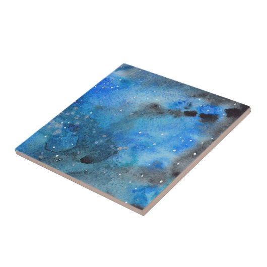 Abstracte kunst tegeltje (Zijkant)