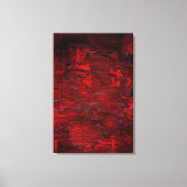 Abstracte Kunst Thrum Canvas Afdruk (Voorkant)