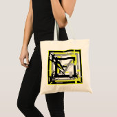 Abstracte Kunst Tote Bag (Voorkant (product))