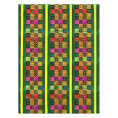 Abstracte kunst van Afrikaanse stammen Tafelkleed (Voorkant)