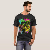 abstracte kunst van Cavallo T-shirt (Voorkant volledig)