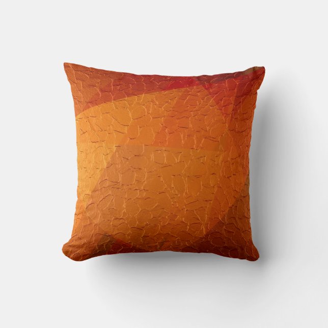 Abstracte kunst van Cubisme | Retro Geometric Patt Kussen (Voorkant)