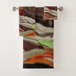 Abstracte kunst van de Zuidwestelijke Skies Bad Handdoek