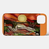 Abstracte kunst van de Zuidwestelijke Skies Case-Mate iPhone Case (Achterkant (horizontaal))