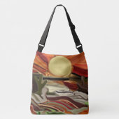 Abstracte kunst van de Zuidwestelijke Skies Crossbody Tas (Voorkant)