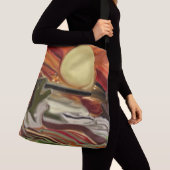 Abstracte kunst van de Zuidwestelijke Skies Crossbody Tas (Dichtbij)