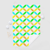 Abstracte kunst van Ellipse Pattern Golfhanddoek (Insitu)