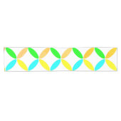 Abstracte kunst van Ellipse Pattern Korte Tafelloper (Horizontaal)