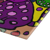 Abstracte kunst van geweldige dieren snijplank (Hoek)