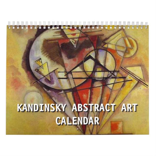 Abstracte kunst van Kandinsky Kalender (Hoes)