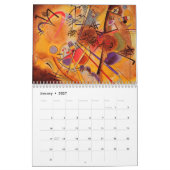Abstracte kunst van Kandinsky Kalender (Jan 2027)
