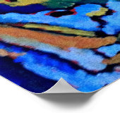 Abstracte kunst van Kandinsky Poster (Hoek)