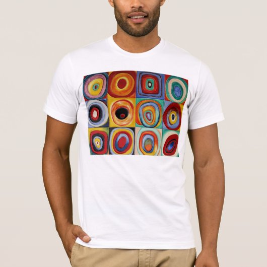 Abstracte kunst van Kandinsky T-shirt (Voorkant)