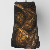 Abstracte kunst van moeder aarde golfheadcover (Draai 90)