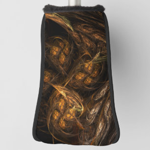 Abstracte kunst van moeder aarde golfheadcover