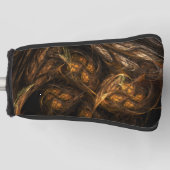 Abstracte kunst van moeder aarde golfheadcover (Voorkant)