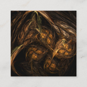 Abstracte kunst van moeder aarde informatiekaartje