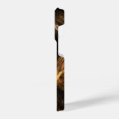 Abstracte kunst van moeder aarde iPhone hoesje (Linkerkant)