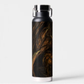 Abstracte kunst van moeder aarde waterfles (Voorkant)