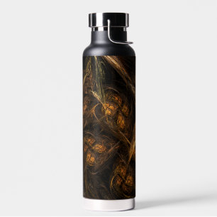 Abstracte kunst van moeder aarde waterfles