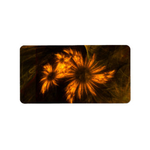 Abstracte kunst van Mystique Garden Etiket