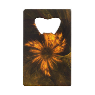 Abstracte kunst van Mystique Garden Kredietkaart Flessenopener