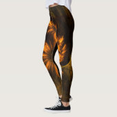 Abstracte kunst van Mystique Garden Leggings (Links)