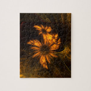 Abstracte kunst van Mystique Garden Legpuzzel