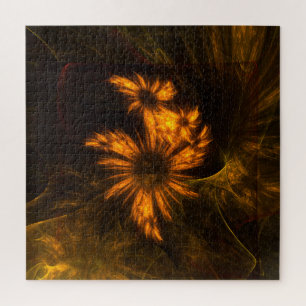 Abstracte kunst van Mystique Garden Legpuzzel
