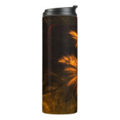 Abstracte kunst van Mystique Garden Thermosbeker (Gedraaid links)