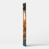 Abstracte Kunst van Oude Bloemen Case-Mate iPhone Case (Achterkant / Rechts)