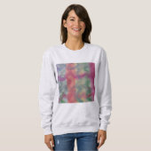 Abstracte kunst van pasta trui (Voorkant volledig)