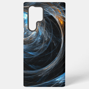 Abstracte kunst van rond de wereld samsung galaxy hoesje