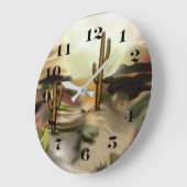 Abstracte kunst van Southwest-woestijn Grote Klok (Hoek)