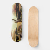 Abstracte kunst van Southwest-woestijn Skateboard (Voorkant)