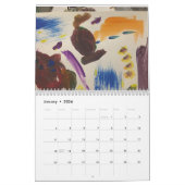 Abstracte kunst van "The Amazing Jace" - Kalender  (Jan 2026)