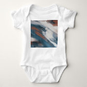 Abstracte kunst: veelzijdige penseelstreken. romper (Voorkant)