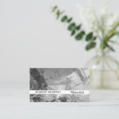 Abstracte kunst | Verf | Waterverf Visitekaartje (Staand voorkant)