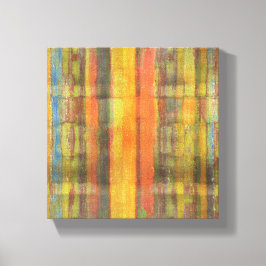 Abstracte kunst verpakt canvas print