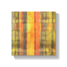 Abstracte kunst verpakt canvas print